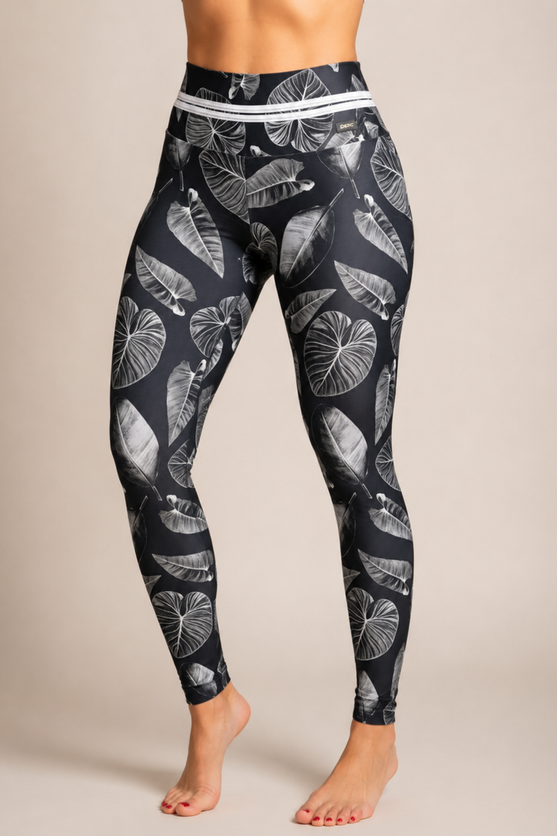 Legging empina bumbum tropical