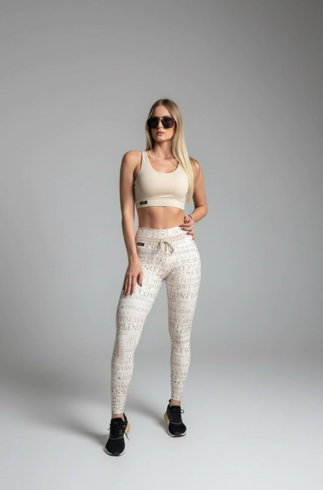 Legging cintura alta empina bumbum CONTT.s nude