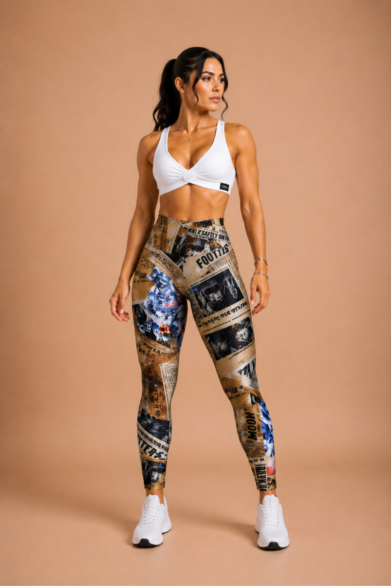 Legging empina bumbum cintura alta space
