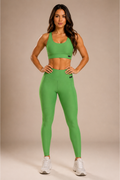Conjunto Shape Legging + Top Matcha