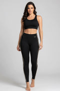 Legging empina bumbum cintura alta preta