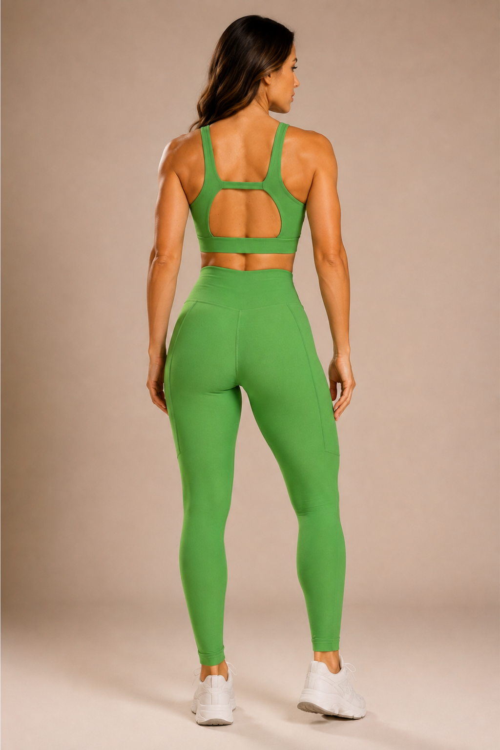 Conjunto Shape Legging + Top Matcha