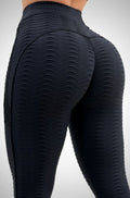 Legging cintura alta modeladora brocada