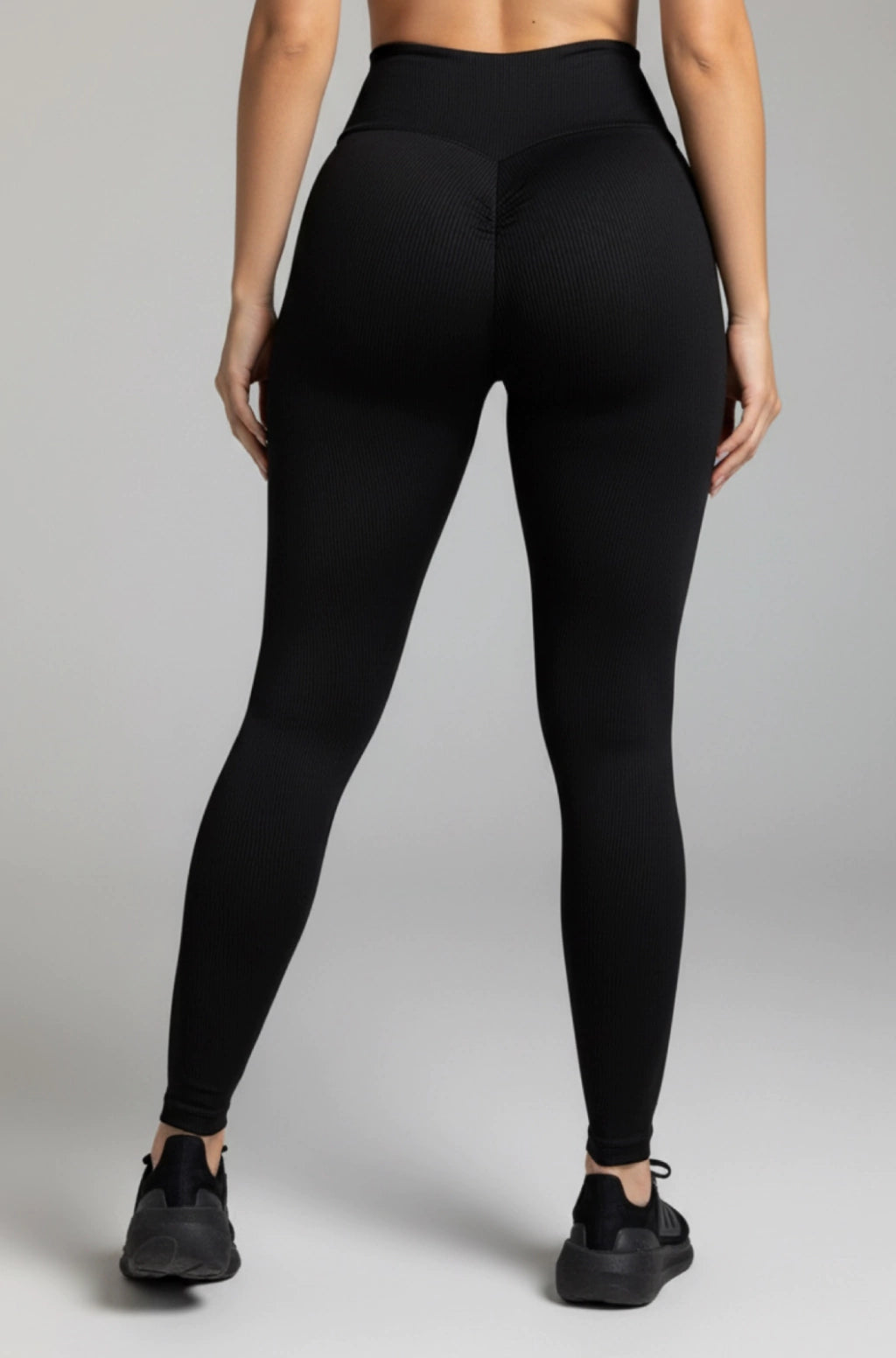 Legging Basic Empina Bumbum Cintura Alta Preta