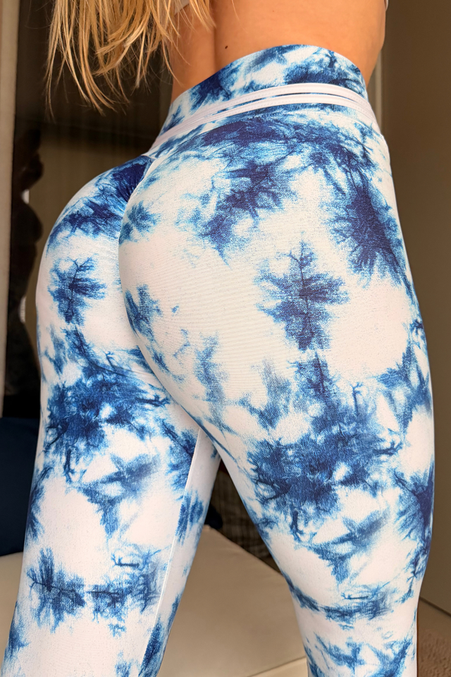 Legging Empina bumbum Azul Cobalt