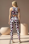 Legging empina bumbum animal print pink