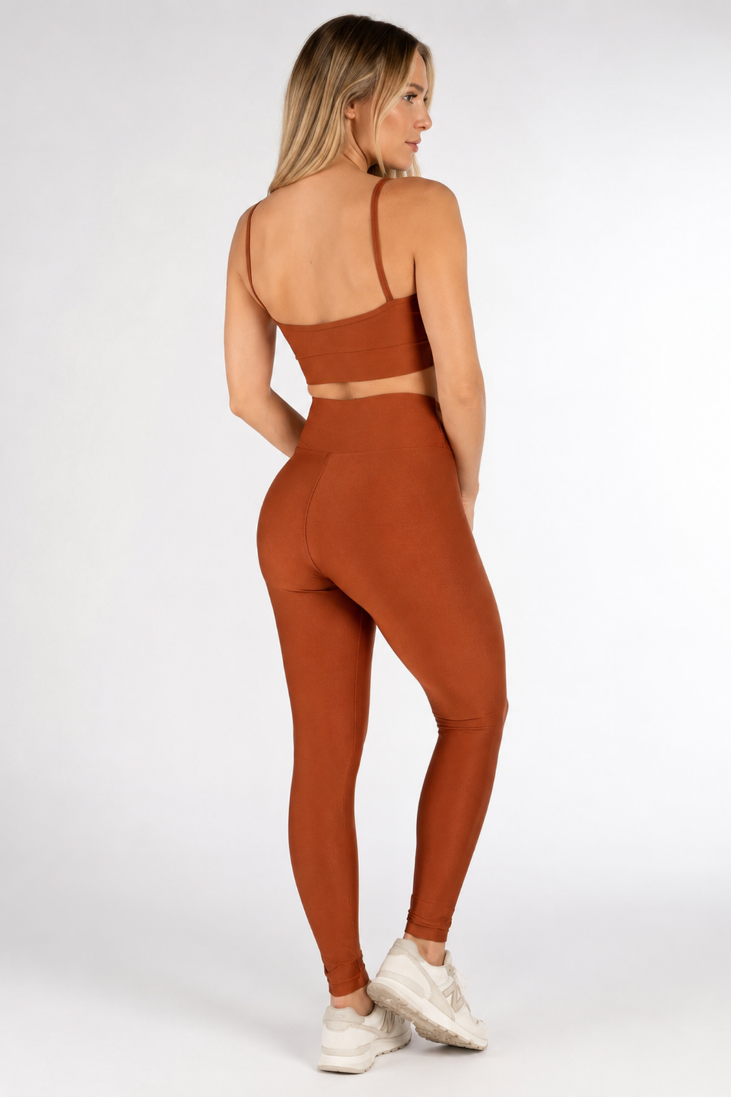 Conjunto Aura Legging + Top Bronze